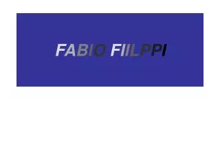 f a b i o f i i l p p i