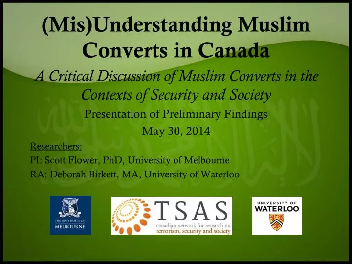 mis understanding muslim converts in canada