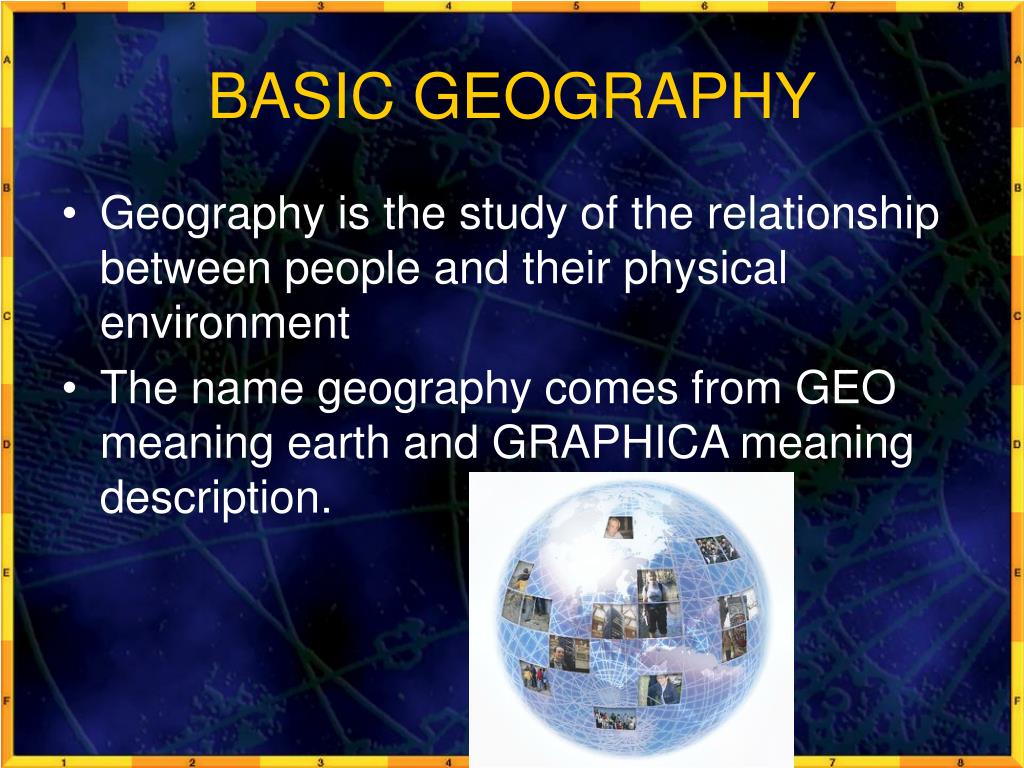 PPT - BASIC GEOGRAPHY PowerPoint Presentation, free download - ID:3746466