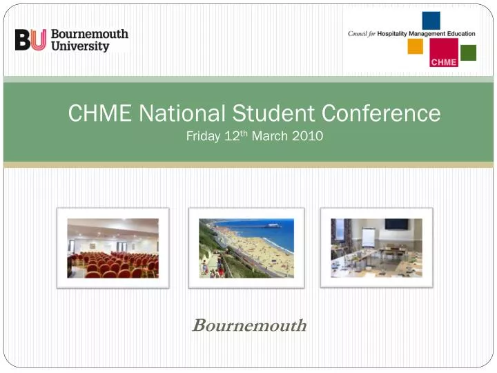 chme national student conference friday 12 th march 2010