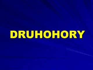 druhohory