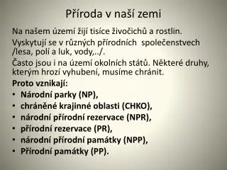 p roda v na zemi