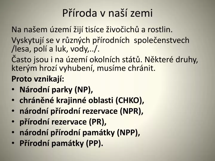 p roda v na zemi