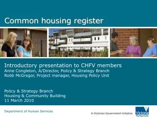 Common housing register