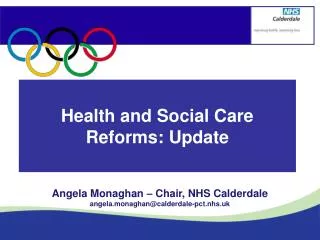 Health and Social Care Reforms: Update