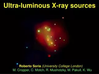 Ultra-luminous X-ray sources