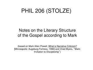 PHIL 206 (STOLZE)