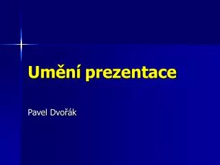 um n prezentace