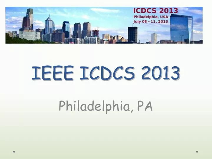 ieee icdcs 2013