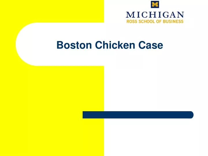 boston chicken case