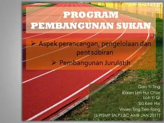 program pembangunan sukan
