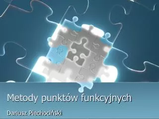 metody punkt w funkcyjnych