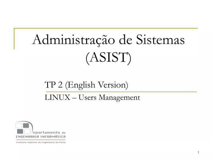 administra o de sistemas asist