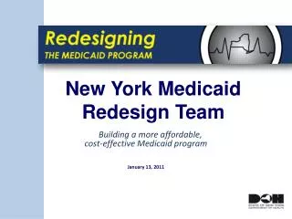 New York Medicaid Redesign Team