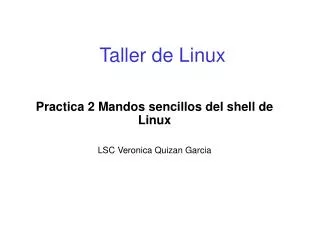taller de linux