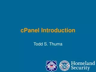 cPanel Introduction