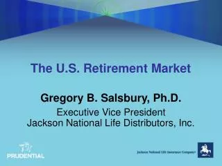 The U.S. Retirement Market