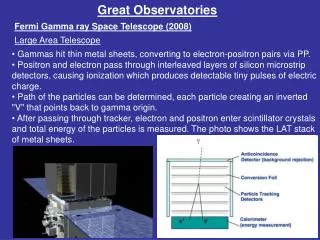 Great Observatories