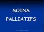 SOINS PALLIATIFS - slide 1