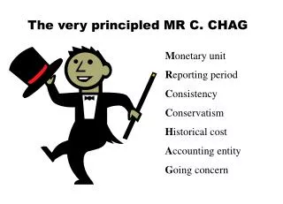 The very principled MR C. CHAG