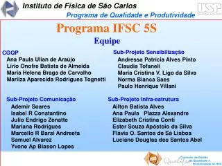 programa ifsc 5s