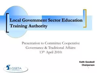 Local Government Sector Education Training Authority