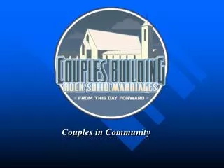 Couples in Community
