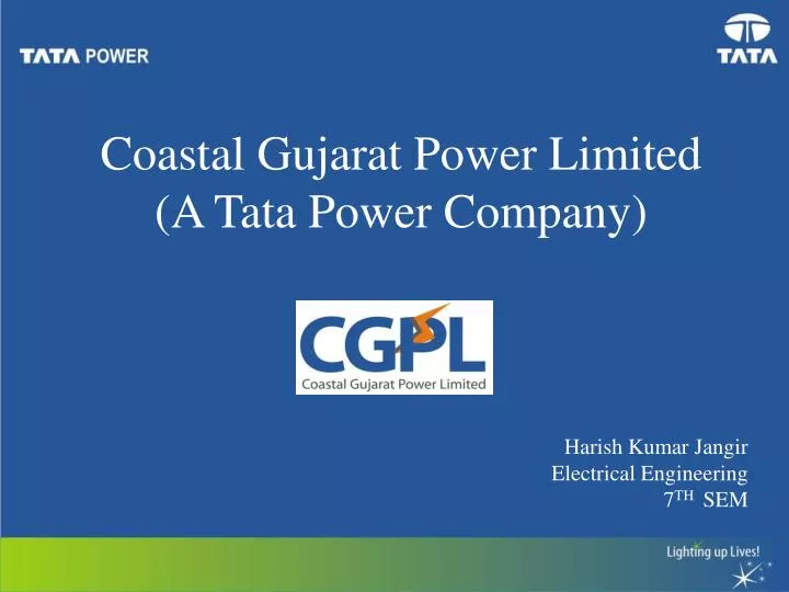 coastal gujarat power limited a tata power company