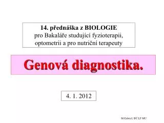 genov diagnostika