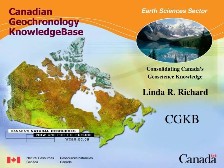 canadian geochronology knowledgebase