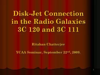 Disk-Jet Connection in the Radio Galaxies 3C 120 and 3C 111