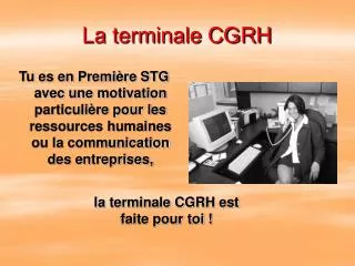 la terminale cgrh
