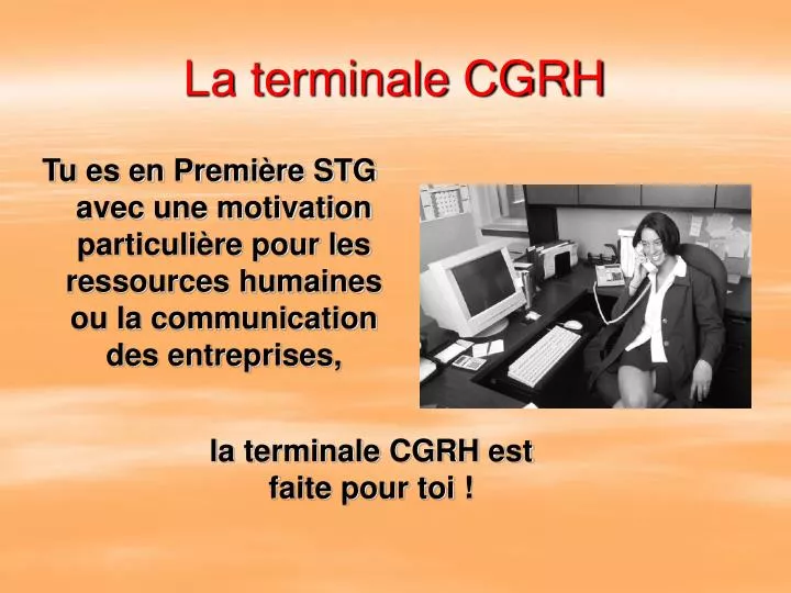 la terminale cgrh