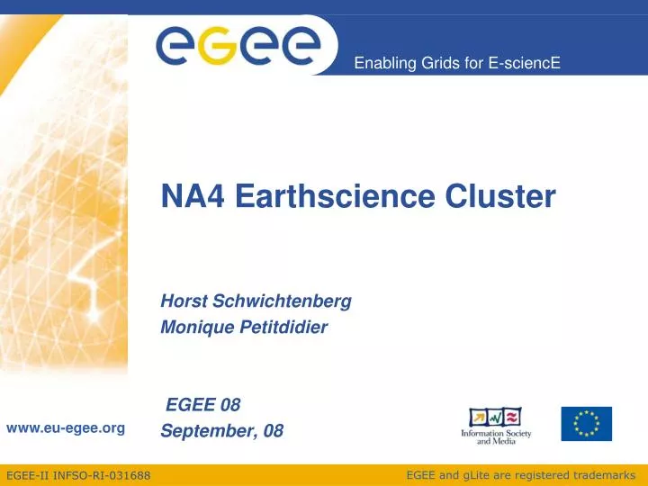 na4 earthscience cluster