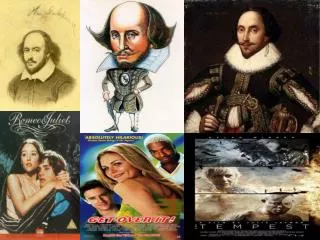 The life of William Shakespeare (well just a bit)
