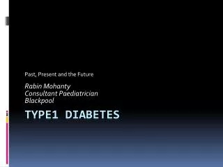 Type1 Diabetes