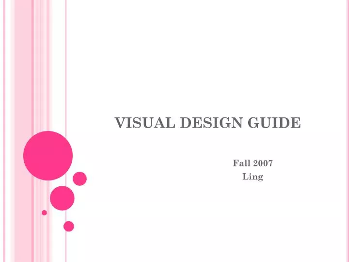 visual design guide