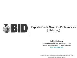 exportaci n de servicios profesionales offshoring