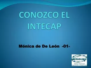 conozco el intecap