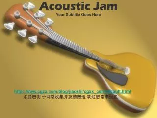 Acoustic Jam