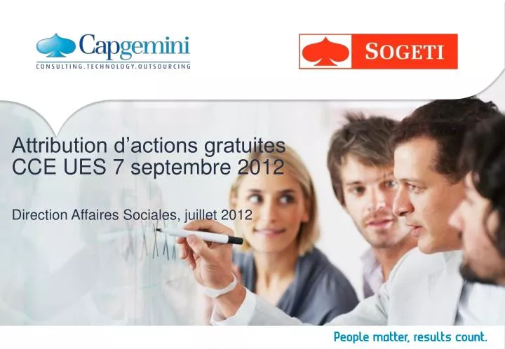 attribution d actions gratuites cce ues 7 septembre 2012