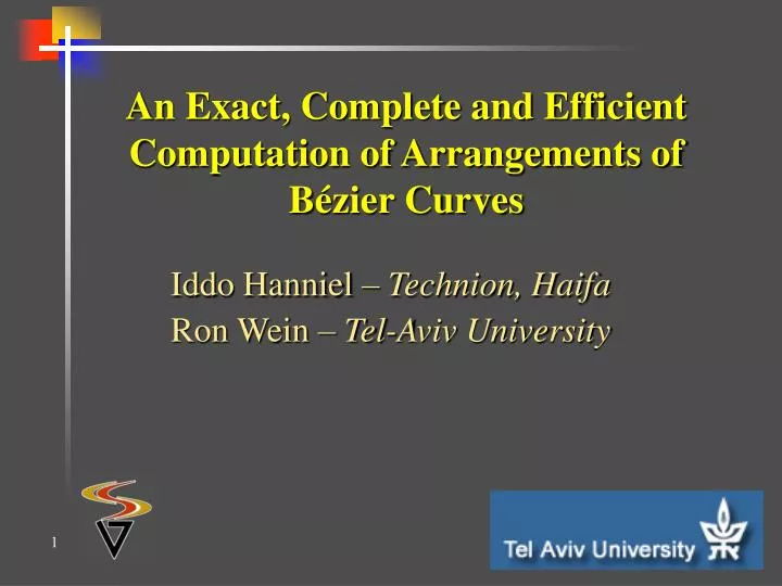 an exact complete and efficient computation of arrangements of b zier curves