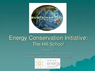 Energy Conservation Initiative: The Hill School