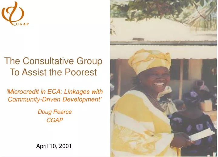 the consultative group to assist the poorest