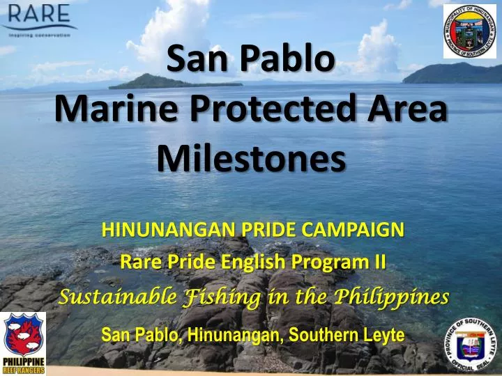 san pablo marine protected area milestones