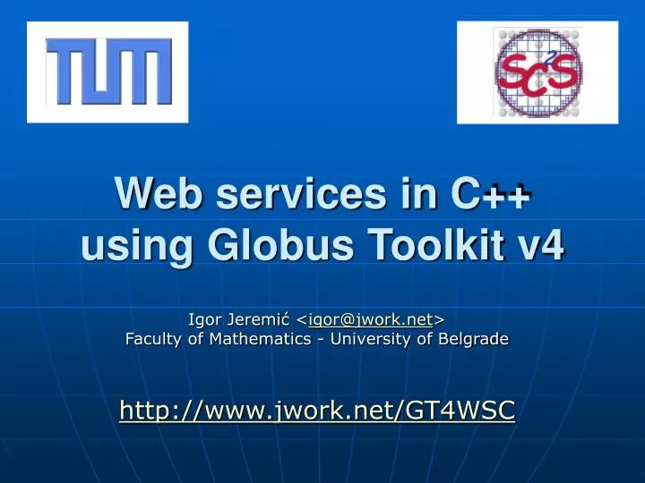 web services in c using globus toolkit v4