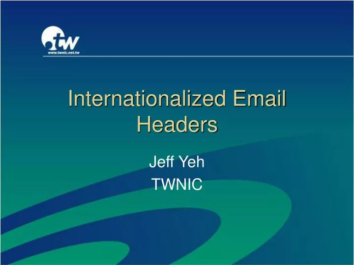 internationalized email headers