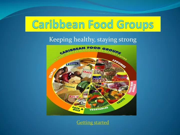 caribbean food groups