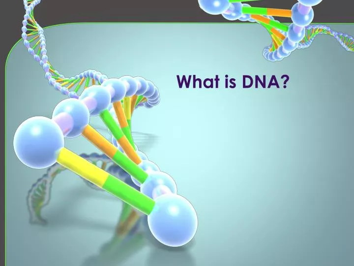 what is dna