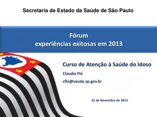 f rum experi ncias exitosas em 2013